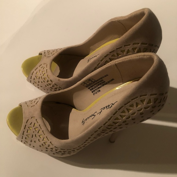 Street society ladies peep toe platform high heel - Picture 5 of 10